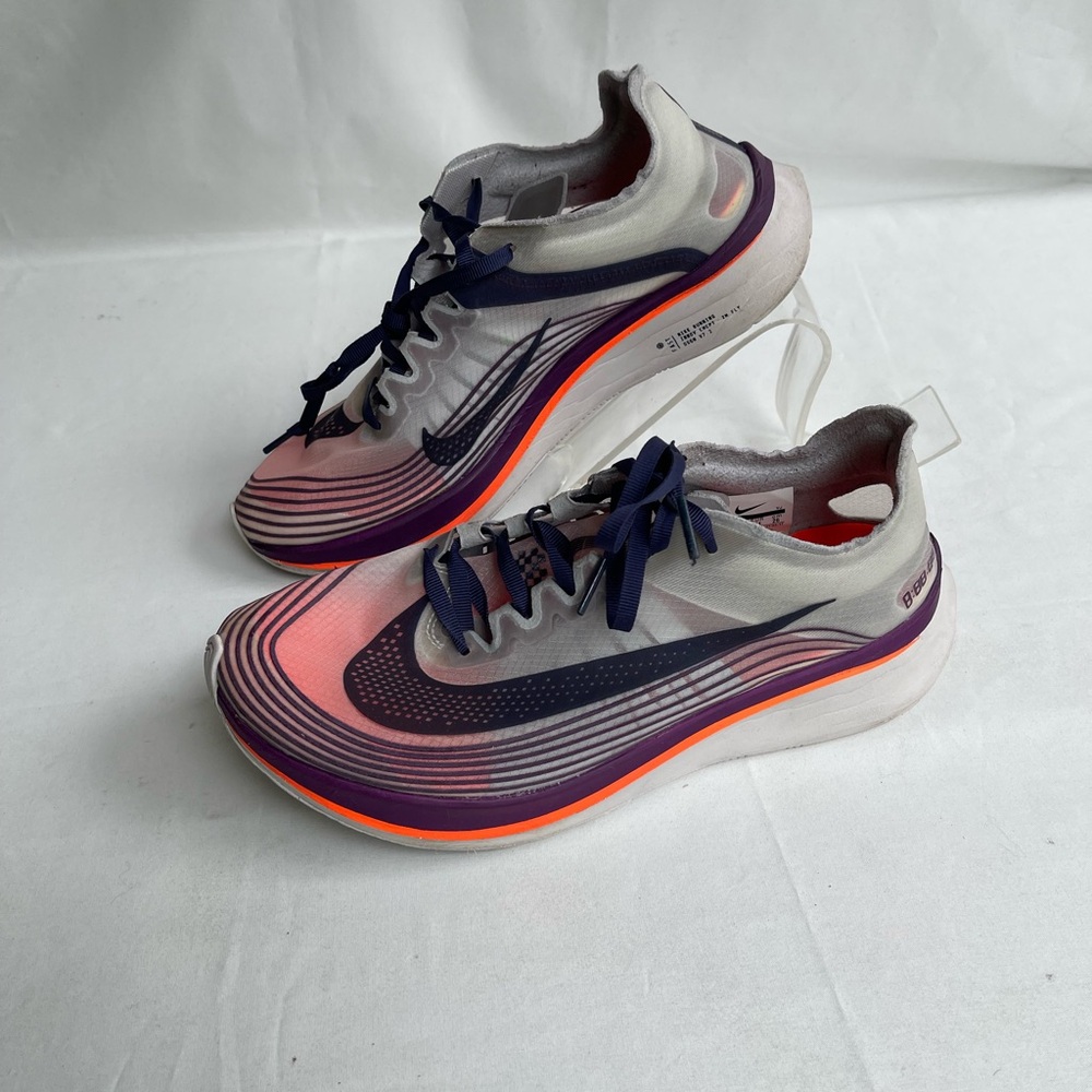 Size 8 W Nike Zoom Fly SP NikeLab Neutral Indigo 2018  With Dust Bag $150